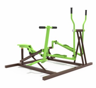 健騎機(jī)橢圓機(jī)組合