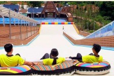 網紅旱雪毯設備