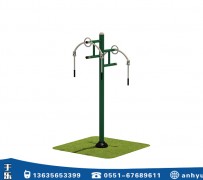 戶外健身設備-雙位牽引器