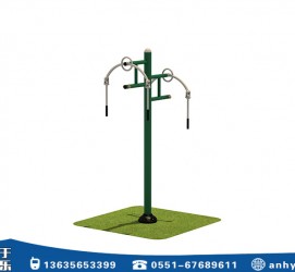 戶外健身設備-雙位牽引器