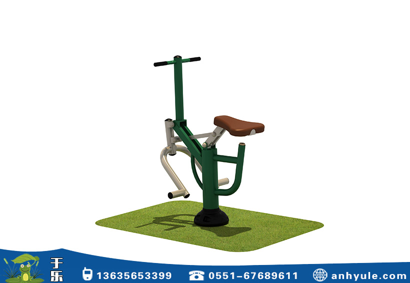 戶外健身設備單人健騎機