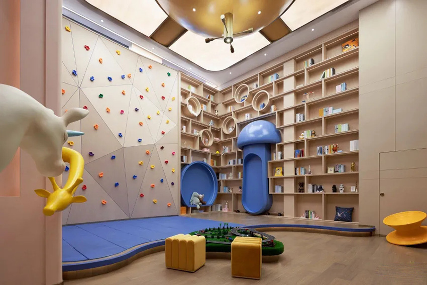 室內攀巖墻設施 兒童攀巖墻設施