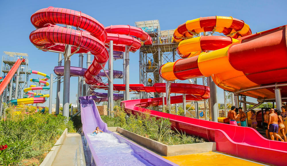 螺旋組合滑梯水上游樂設備 螺旋組合滑梯水上游樂設備