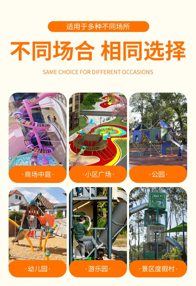 游樂設備應用場所