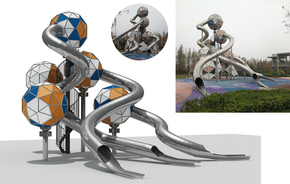 不銹鋼滑梯 不銹鋼滑梯