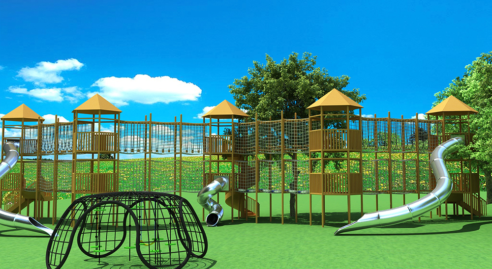 大型組合滑梯設備 大型組合滑梯設備