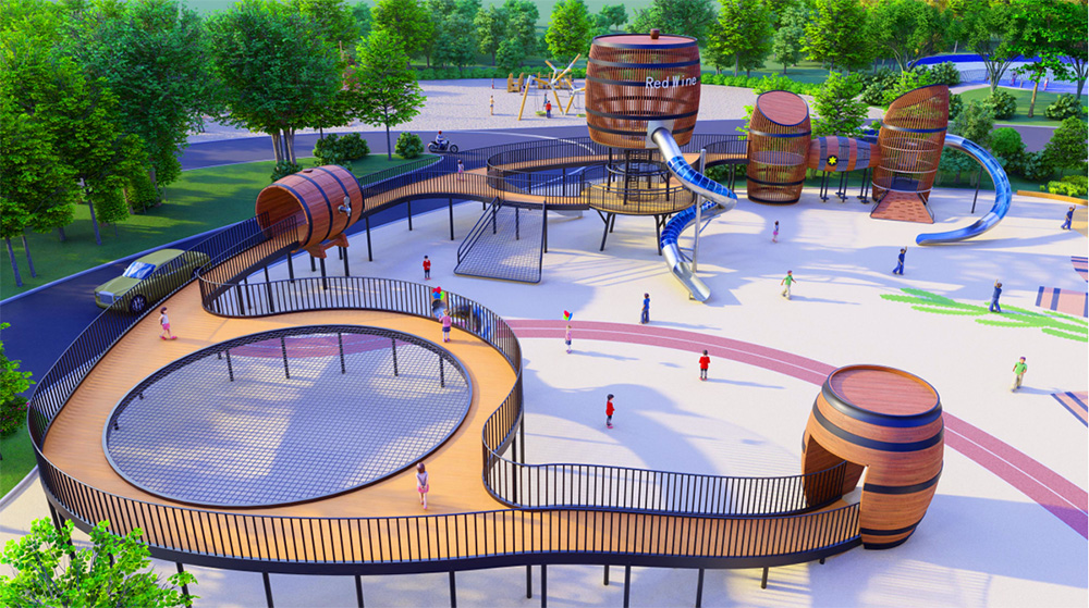 大型滑梯設備 大型滑梯設備