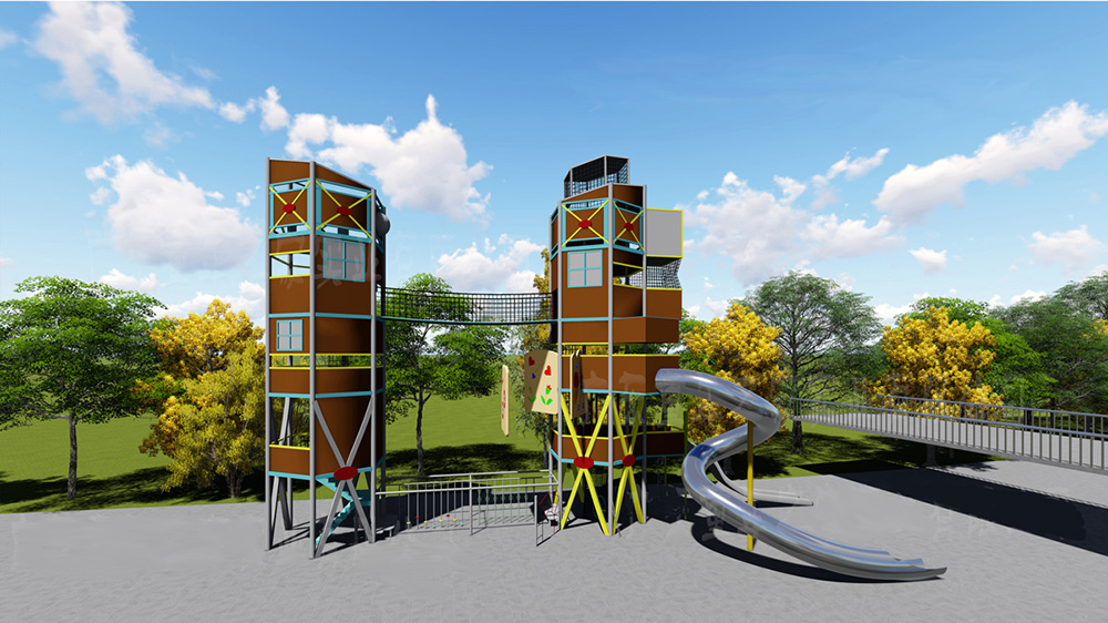 戶外滑梯設備 戶外滑梯設備