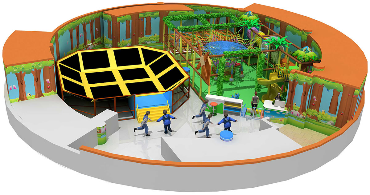 大型蹦床設備廠家