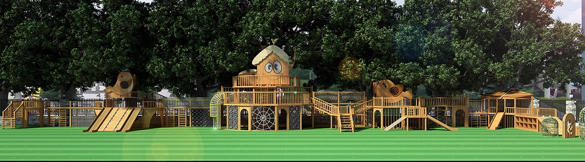 戶外木質滑梯定制 戶外木質滑梯定制