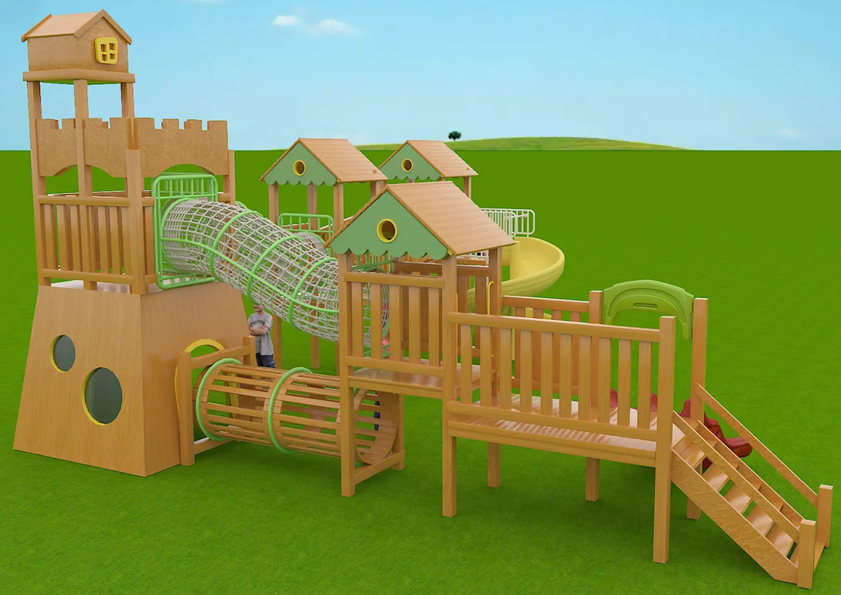 木質滑梯設備廠家