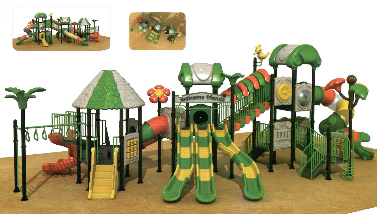 兒童組合滑梯設備廠家