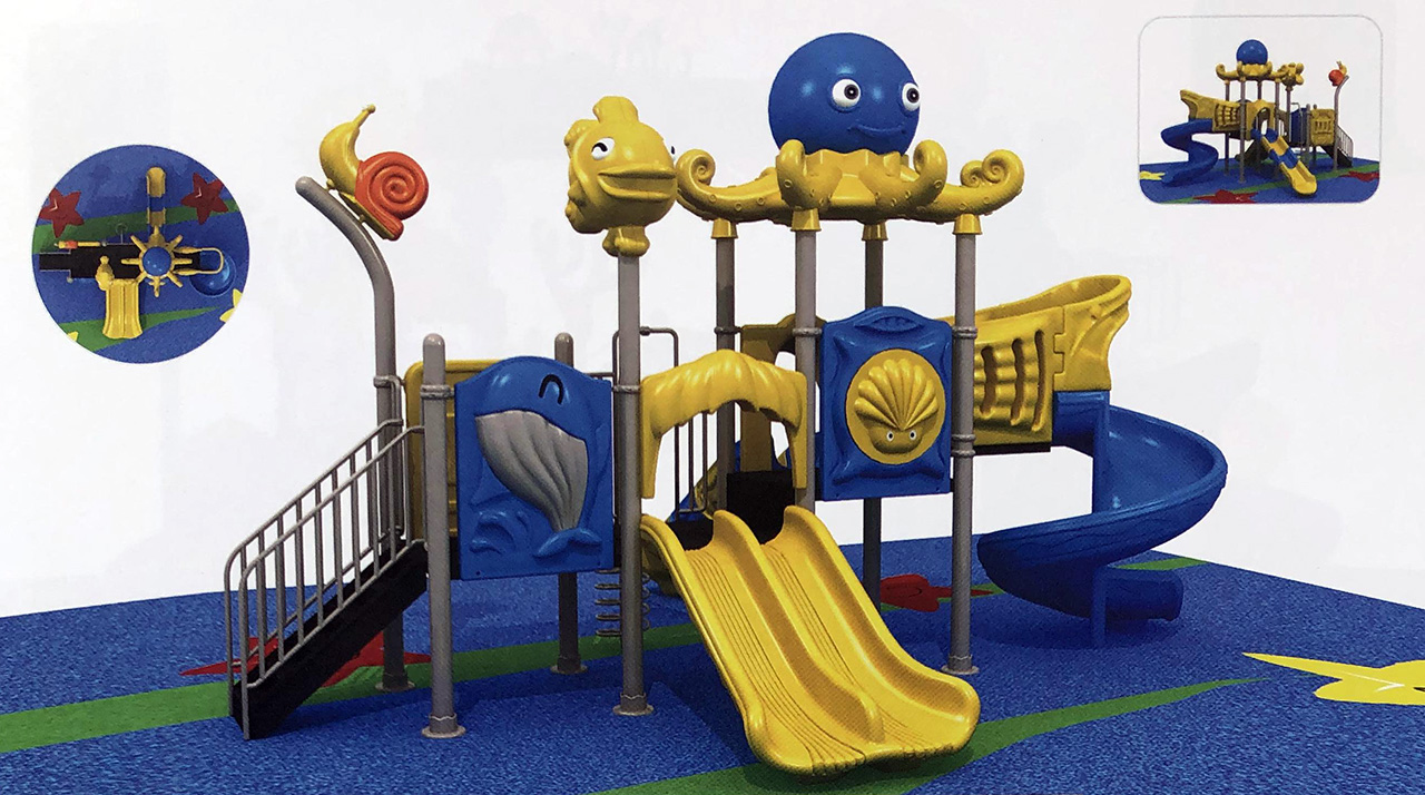 大型組合滑梯游樂設備廠家