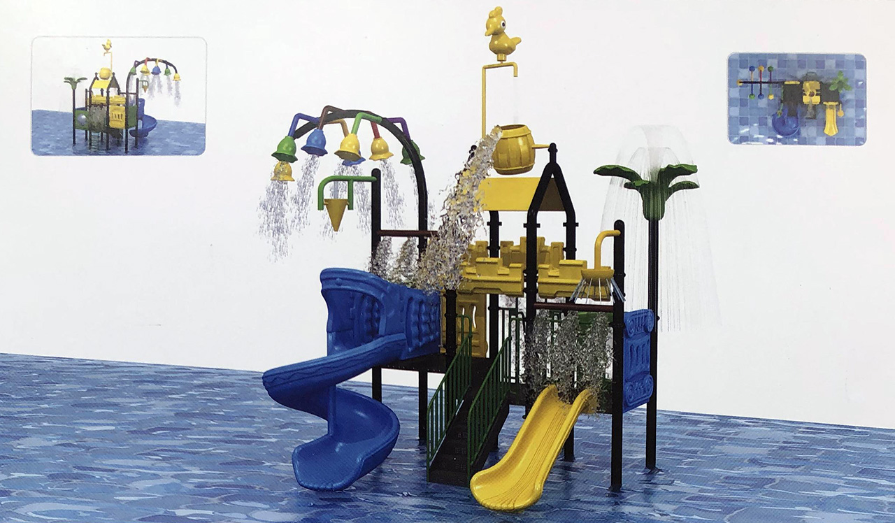 水上組合滑梯游樂設備廠家