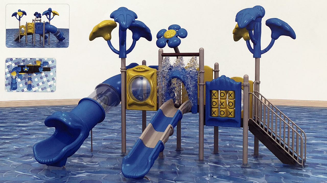 水上組合滑梯游樂設備廠家