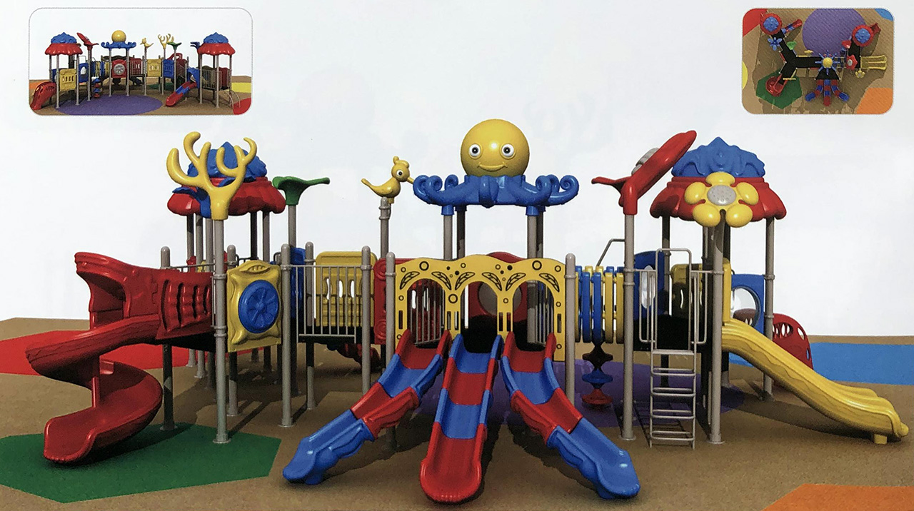 兒童組合滑梯游樂設備廠家