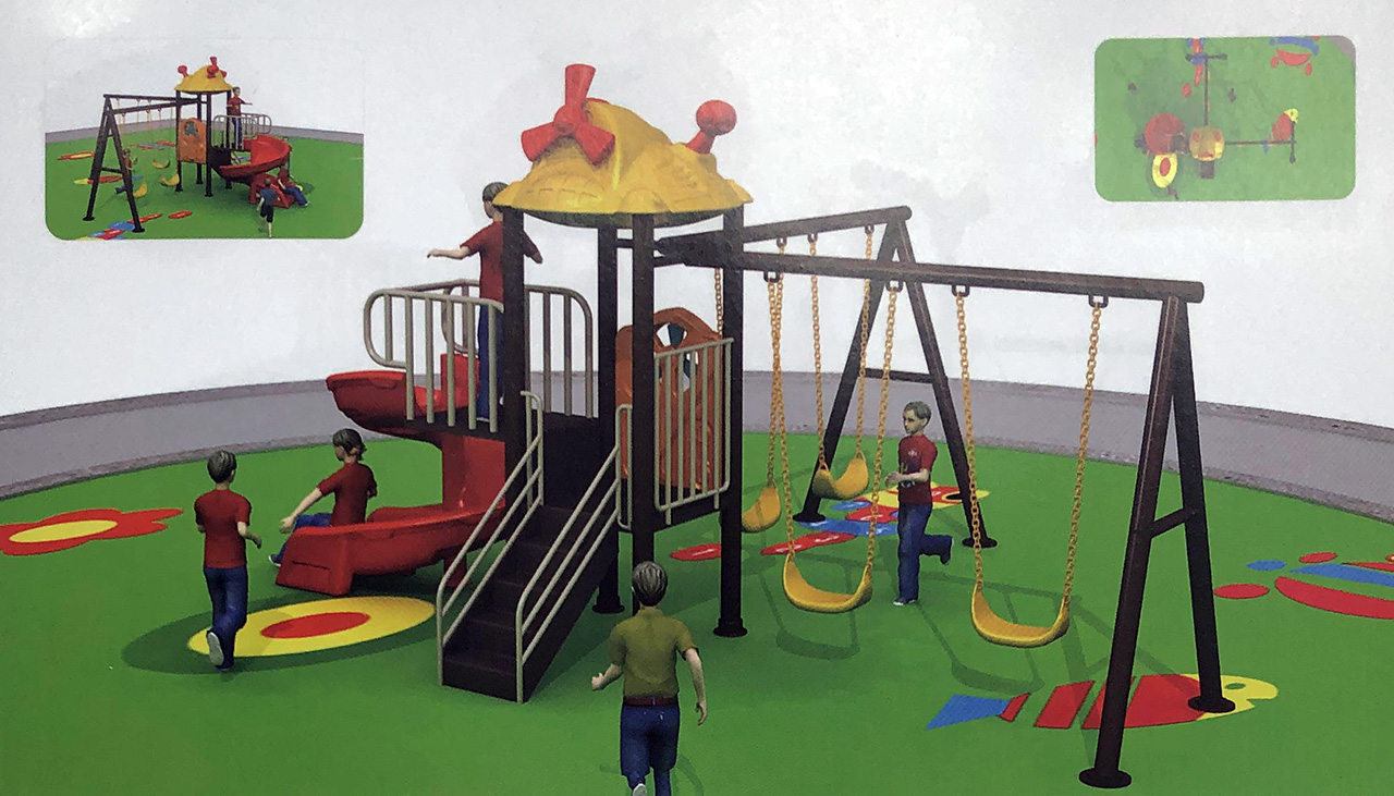 兒童組合滑梯游樂設備廠家