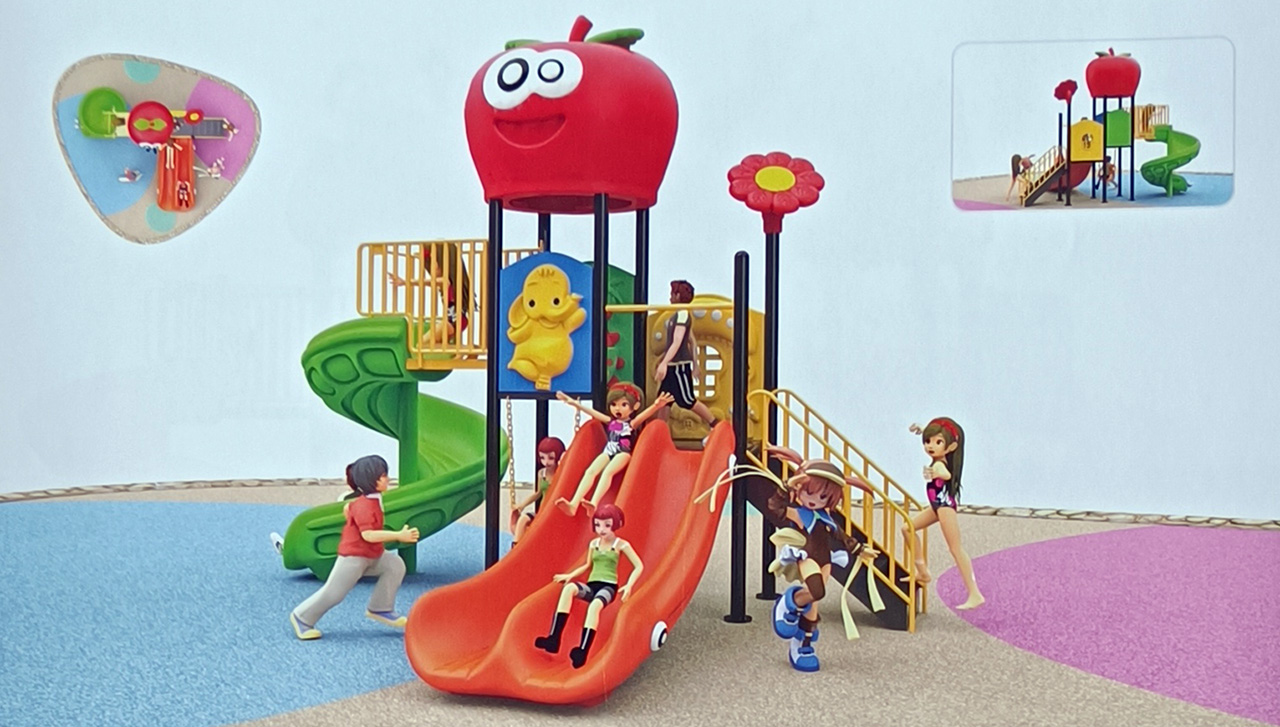 兒童組合滑梯游樂設(shè)備廠家