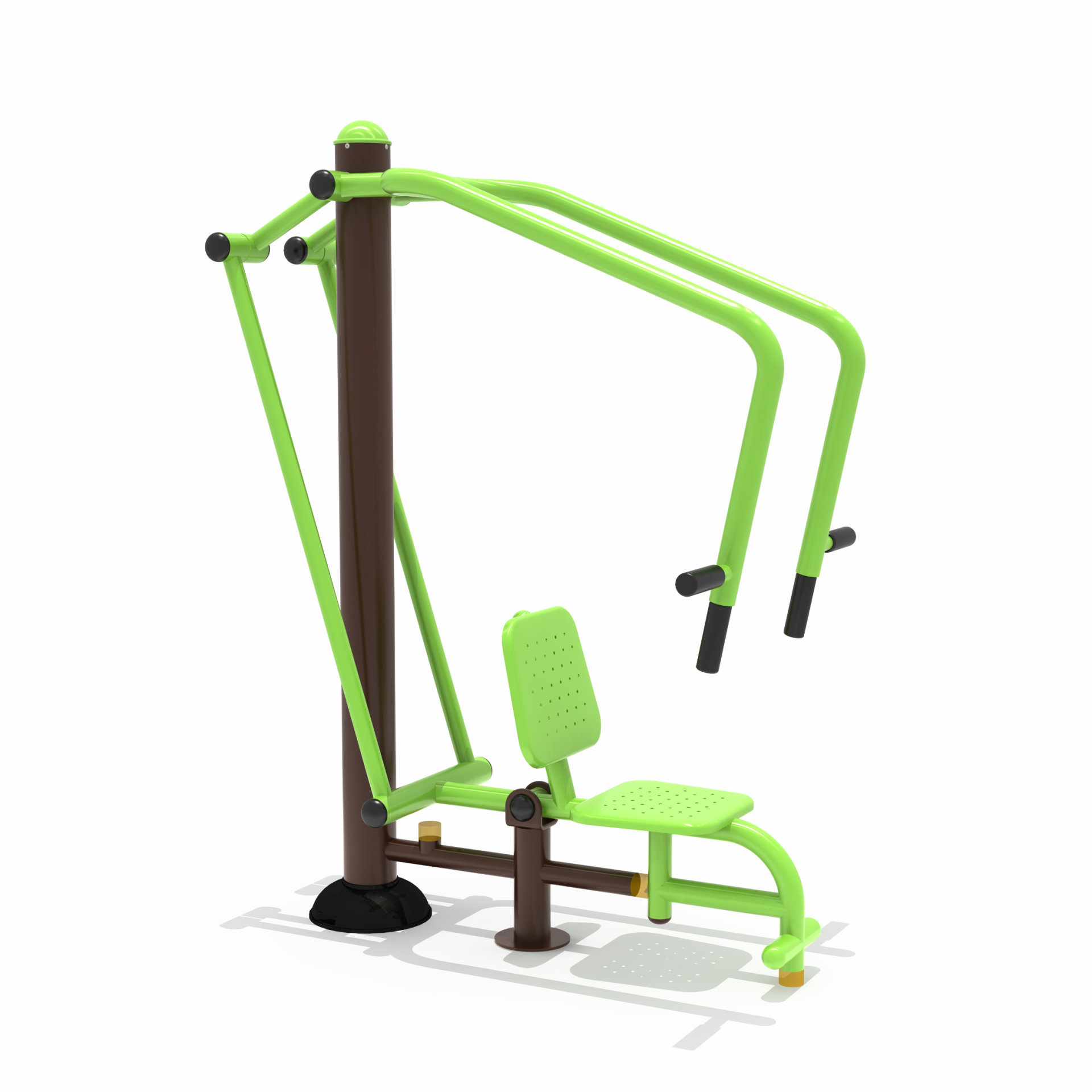 小區健身器材推力訓練器