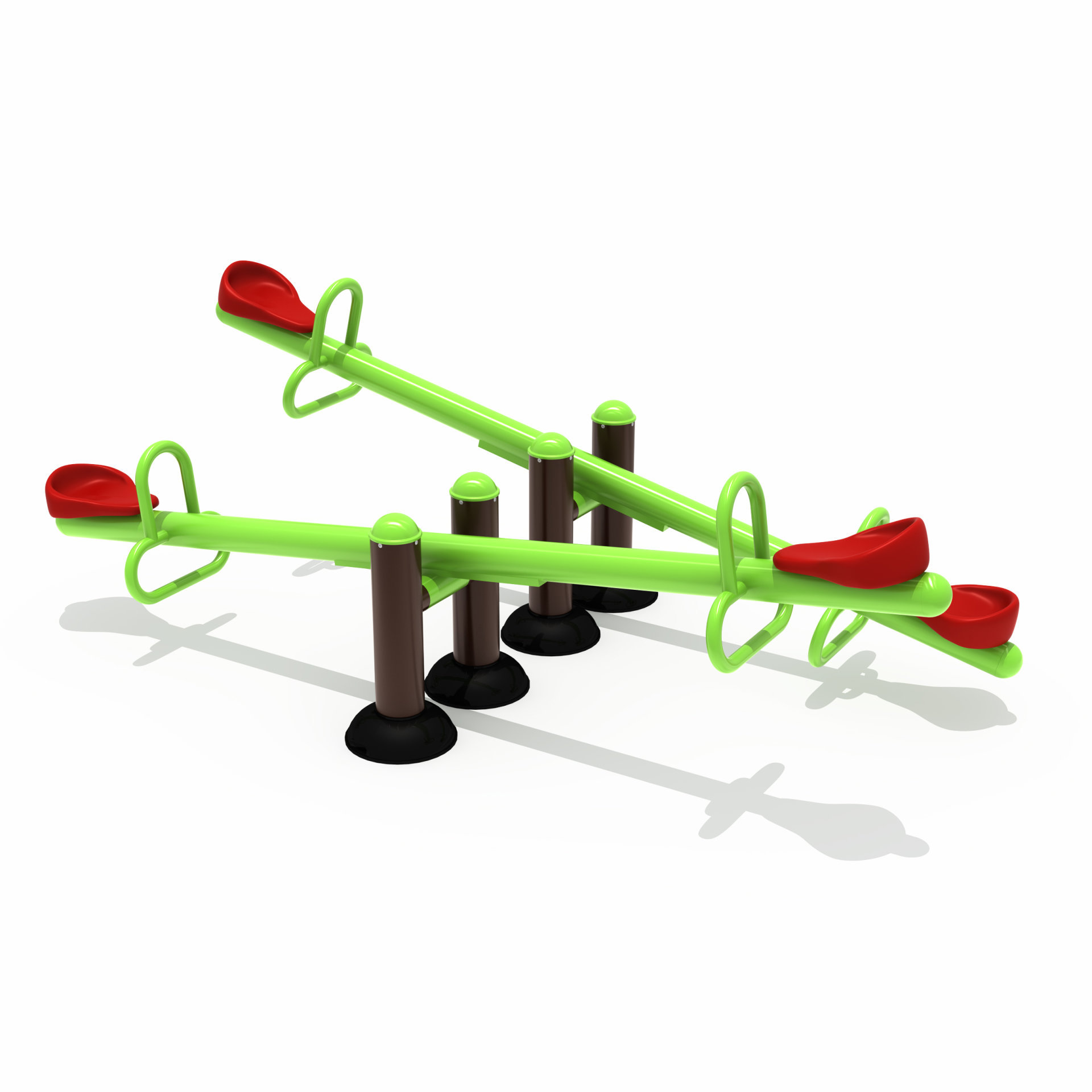 小區健身器材兒童蹺蹺板