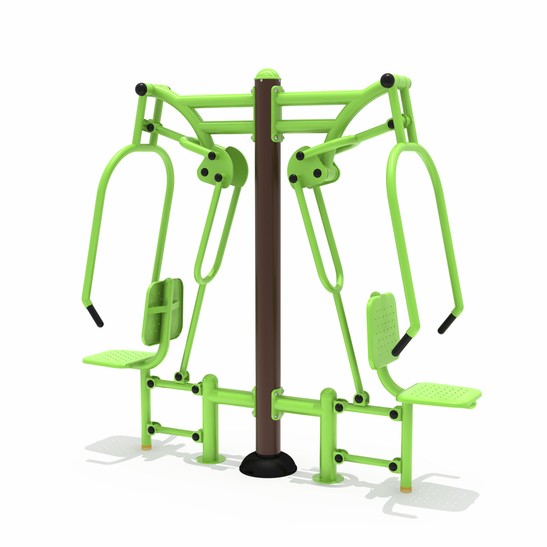 小區健身器材坐推訓練器 小區健身器材坐推訓練器