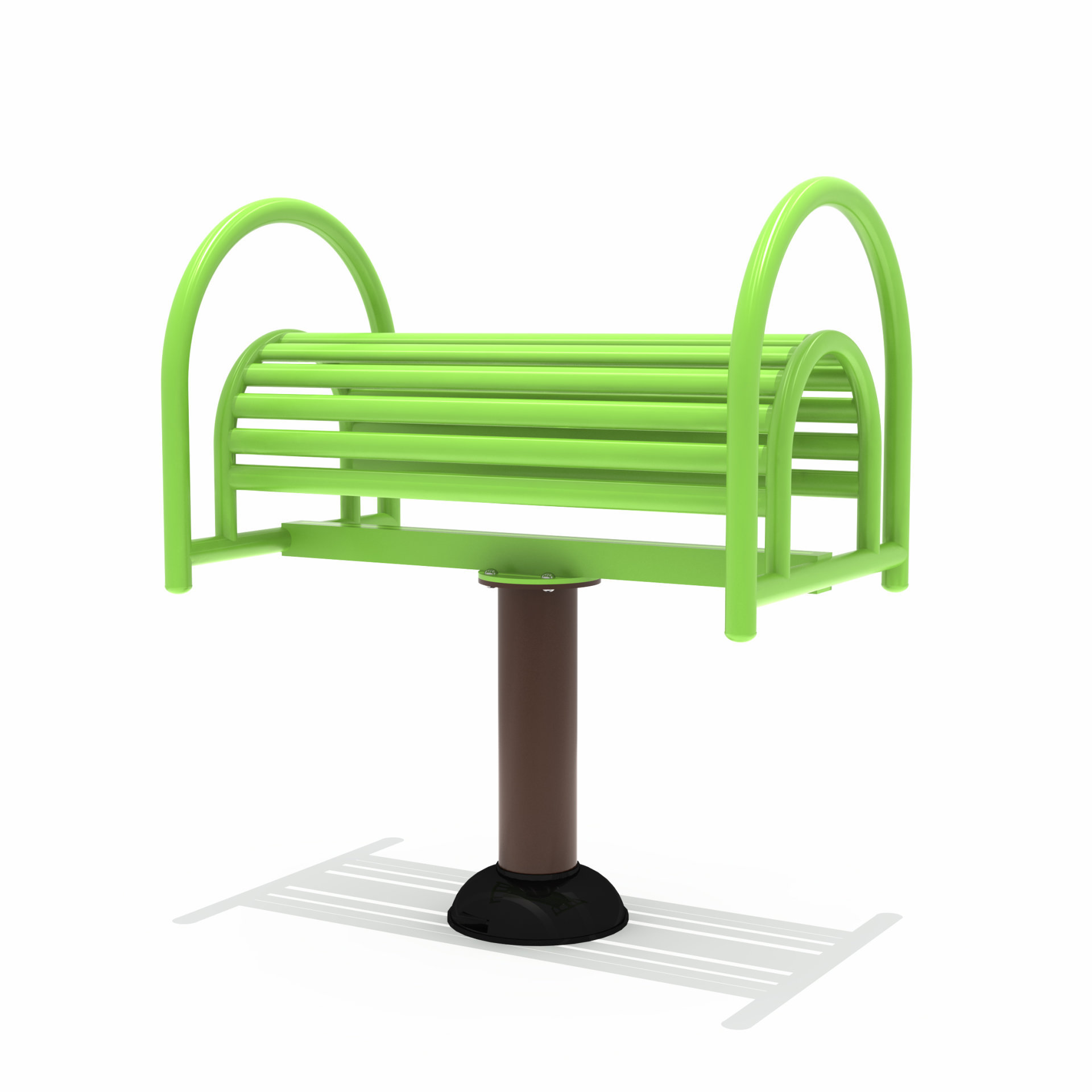 小區健身器材伸背器