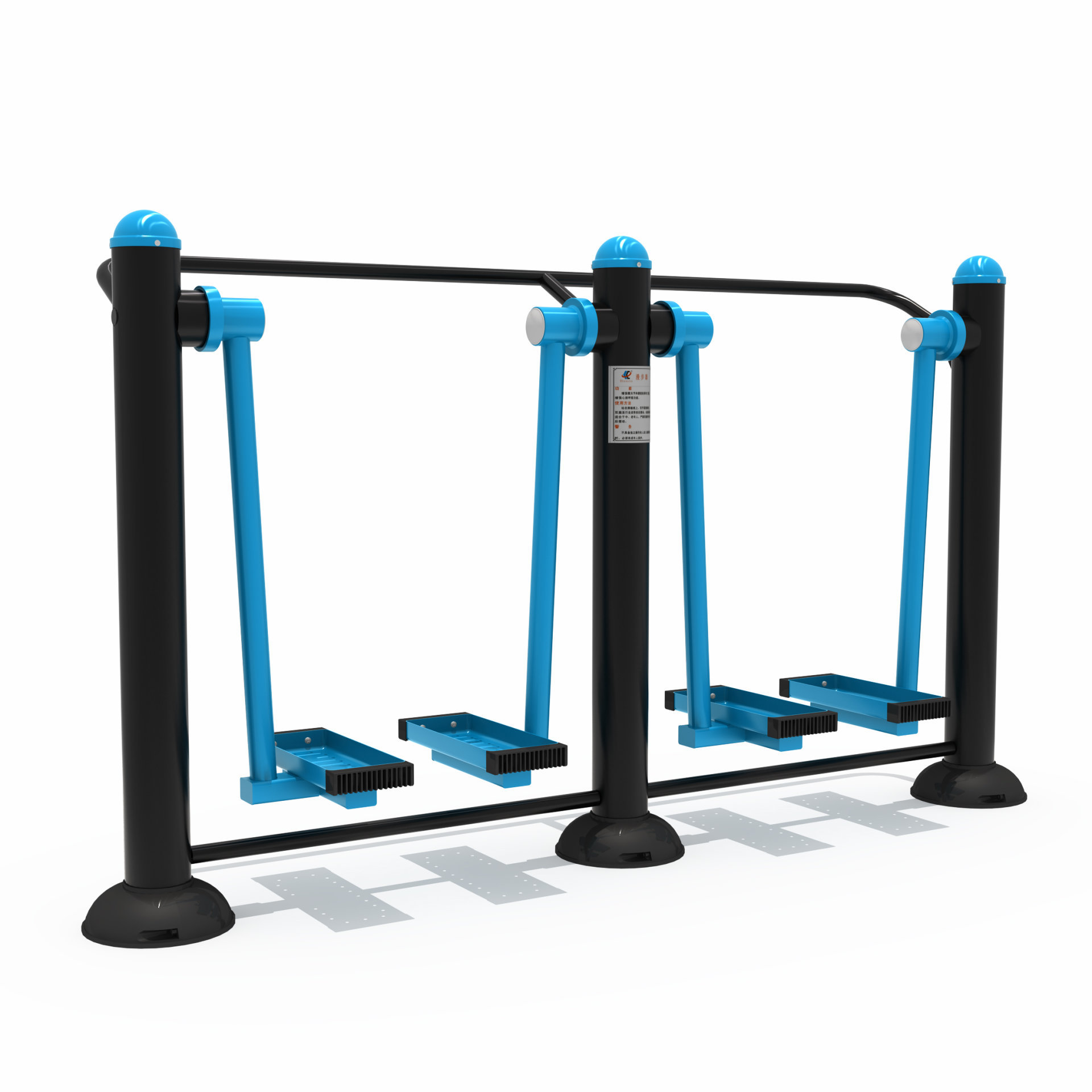 小區(qū)健身器材雙人漫步機 小區(qū)健身器材雙人漫步機