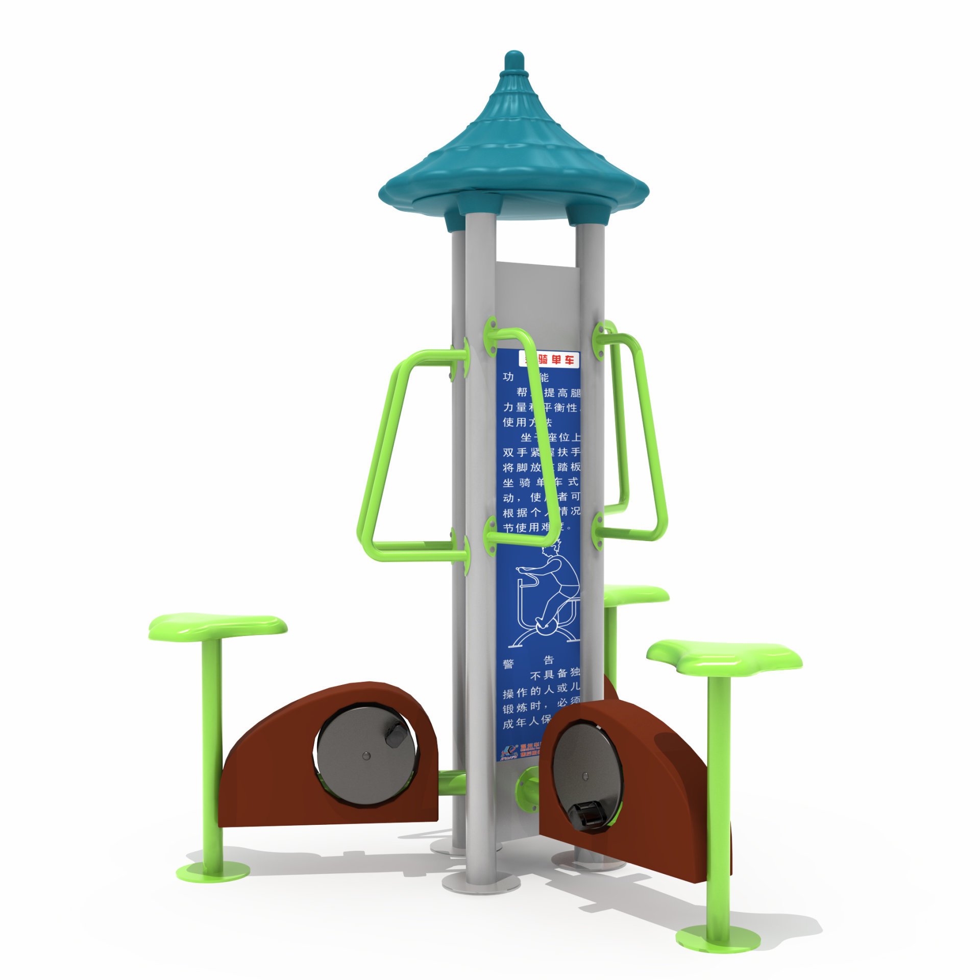 小區健身器材健身車 小區健身器材健身車